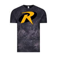 Cloud Black Robin Vintage Tee - linhVisuals