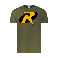 Vintage Olive Robin Vintage Tee - linhVisuals