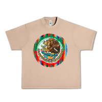Burro Mexico Coat of Arms Urban Heavy Tee - texasbilliewilder