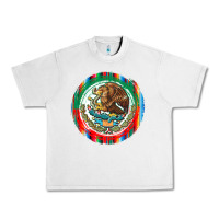 Lunar Rock Mexico Coat of Arms Urban Heavy Tee - texasbilliewilder