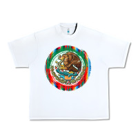 White Mexico Coat of Arms Urban Heavy Tee - texasbilliewilder