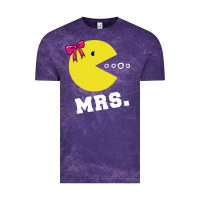 Cloud Purple Mrs Pacman Vintage Tee - linhVisuals