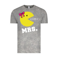 Cloud Rock Mrs Pacman Vintage Tee - linhVisuals