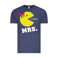 Vintage Denim Mrs Pacman Vintage Tee - linhVisuals