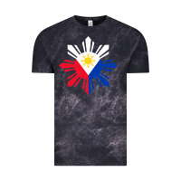 Cloud Black philippine flag hoodie pinoy flag filipino shirt pinoy sun Vintage Tee - linhVisuals
