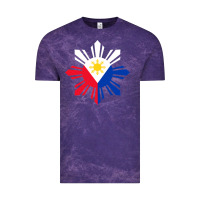 Cloud Purple philippine flag hoodie pinoy flag filipino shirt pinoy sun Vintage Tee - linhVisuals