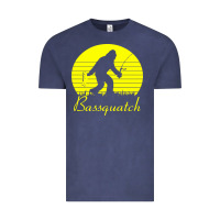 Vintage Denim bassquatch bigfoot Vintage Tee - linhVisuals