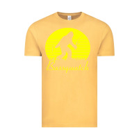 Vintage Mustard bassquatch bigfoot Vintage Tee - linhVisuals