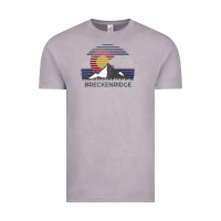 Vintage Zinc breckenridge colorado x co flag mountain peak raglan baseball tee Vintage Tee - linhVisuals