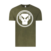 Vintage Olive metalheadz Vintage Tee - linhVisuals