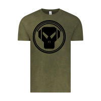 Vintage Olive metalheadz Vintage Tee - linhVisuals