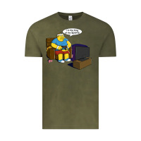Vintage Olive the king of the sports Vintage Tee - linhVisuals