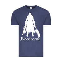 Vintage Denim bloodborne zipped Vintage Tee - linhVisuals