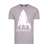 Vintage Zinc bloodborne zipped Vintage Tee - linhVisuals