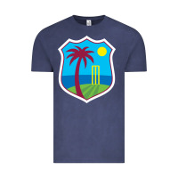 Vintage Denim west indies cricket Vintage Tee - linhVisuals