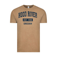 Vintage Coffee hood river oregon or vintage sports established navy design t shirt Vintage Tee - linhVisuals
