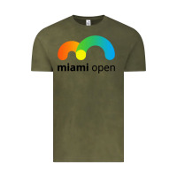 Vintage Olive miami open Vintage Tee - linhVisuals