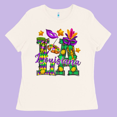 Louisiana Ladies Tee Designed By Bundleandbundleshop