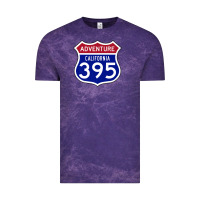 Cloud Purple california usa highway 395 hiking fishing climbing adventure premium Vintage Tee - linhVisuals