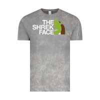 Cloud Rock the shrek face Vintage Tee - linhVisuals
