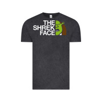 Vintage Black the shrek face Vintage Tee - linhVisuals