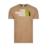 Vintage Coffee the shrek face Vintage Tee - linhVisuals
