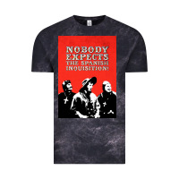 Cloud Black nobody expects the spanish inquisition Vintage Tee - linhVisuals