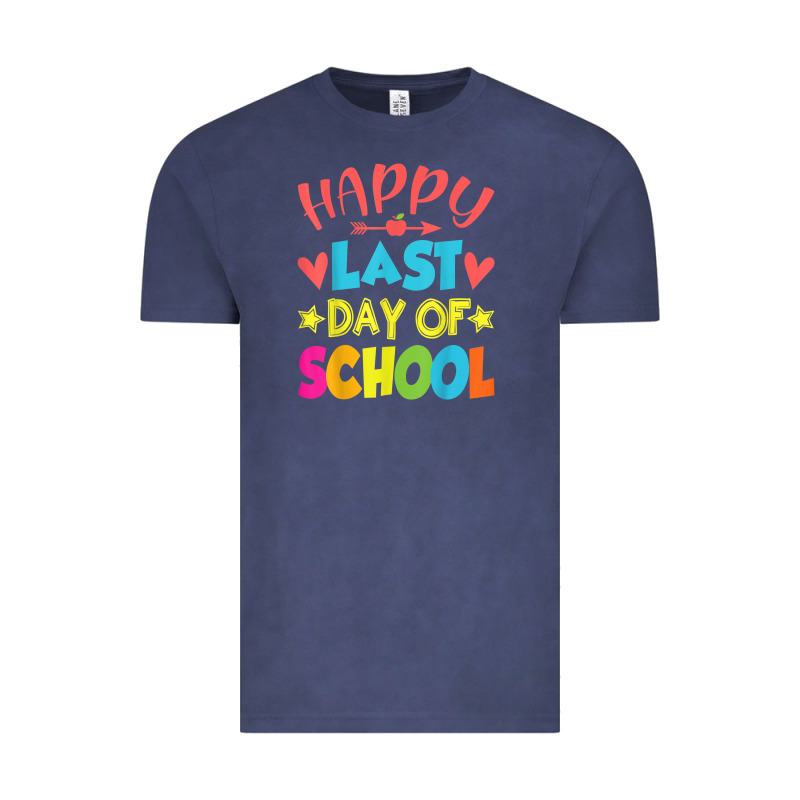 Happy Last Day Of School Teacher Boys Girls School Last Day Vintage Tee by linhVisuals | Teevron