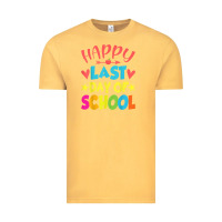Vintage Mustard happy last day of school teacher boys girls school last day Vintage Tee - linhVisuals