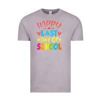 Vintage Zinc happy last day of school teacher boys girls school last day Vintage Tee - linhVisuals