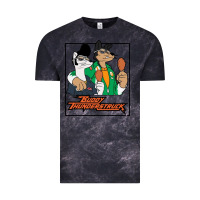 Cloud Black buddy thunderstruck friend Vintage Tee - linhVisuals