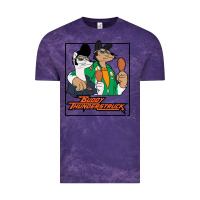 Cloud Purple buddy thunderstruck friend Vintage Tee - linhVisuals