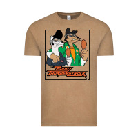 Vintage Coffee buddy thunderstruck friend Vintage Tee - linhVisuals