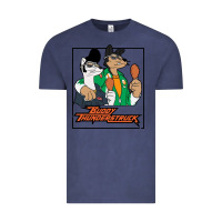 Vintage Denim buddy thunderstruck friend Vintage Tee - linhVisuals