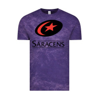 Cloud Purple saracens Vintage Tee - linhVisuals
