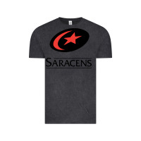 Vintage Black saracens Vintage Tee - linhVisuals