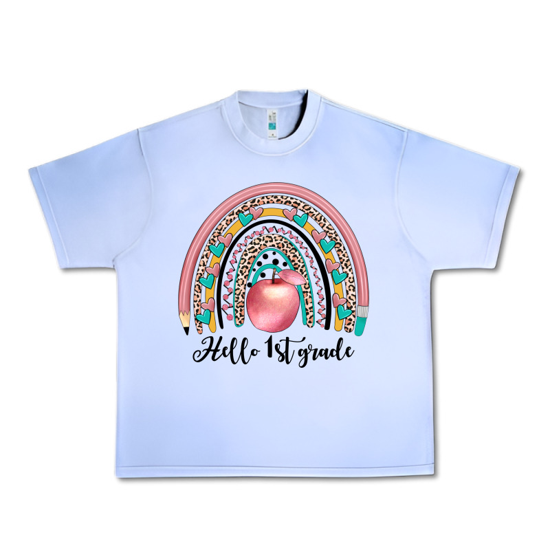 Hello 1 St Grade Urban Heavy Tee by JahusDesignShop | Teevron