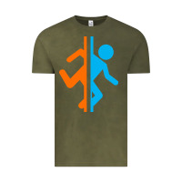 Vintage Olive portal   portal Vintage Tee - linhVisuals