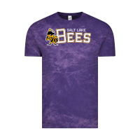 Cloud Purple salt lake city bees Vintage Tee - linhVisuals