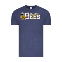 Vintage Denim salt lake city bees Vintage Tee - linhVisuals