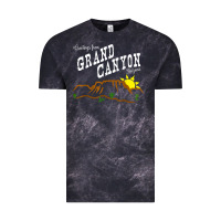 Cloud Black arizona grand canyon greetings souvenir tee shirt Vintage Tee - linhVisuals