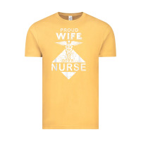 My Husband Is A Nurse Im A Proud Wife Of A Nurse Vintage Tee | Teevron