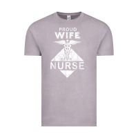 Vintage Zinc my husband is a nurse im a proud wife of a nurse Vintage Tee - linhVisuals
