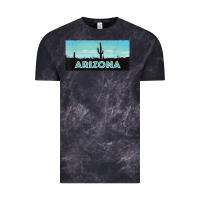 Cloud Black arizona shirt   saguaro cactus desert landscape t shirt Vintage Tee - linhVisuals