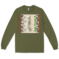 Army Green grow through it Long Sleeve Tee - TumblerDesignByShophia