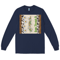 Navy grow through it Long Sleeve Tee - TumblerDesignByShophia