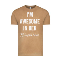 Vintage Camel i'm awesome in bed i can sleep for hours t shirt Vintage Tee - linhVisuals