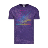Cloud Purple mṏgwäï müṡïc cṏǹcert Vintage Tee - linhVisuals