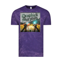 Cloud Purple drop Vintage Tee - linhVisuals