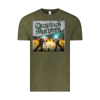 Vintage Olive drop Vintage Tee - linhVisuals